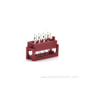 Micro Match Connector Male IDC Type Without gap 2*4P
